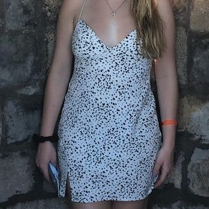PacSun Black and White Mini Dress